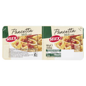 Selex Pancetta Dolce a Cubetti 160 g