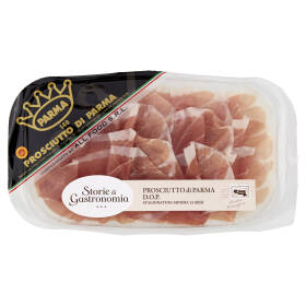 Storie di Gastronomia Prosciutto Crudo di Parma D.O.P. Stagionatura 24 Mesi a Fette 120 g