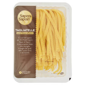 Selex Saper di Sapori Pasta Fresca all'Uovo Tagliatelle 250 g