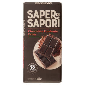 Selex Saper di Sapori Cioccolato Fondente Extra Cacao 72% 100 g