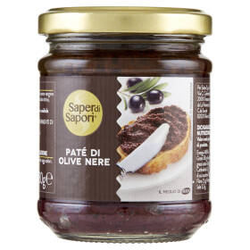 Selex Saper di Sapori Paté di Olive Nere 180 g