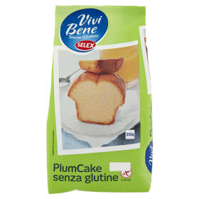 Selex Vivi Bene Senza Glutine Plum Cake Senza Glutine 250 g
