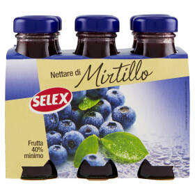 Selex Nettare di Mirtillo 6x125 ml