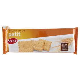 Selex Biscotti Petit in Confezioni Salvafreschezza 5x100 g