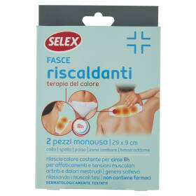 Selex Fascia Riscaldante Monouso 28,8x9 cm 2 pezzi