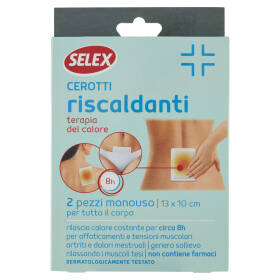 Selex Cerotti Riscaldanti Monouso 13x10 cm 2 pezzi
