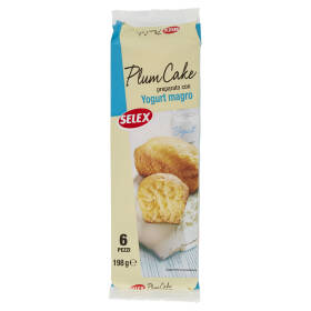 Selex Plum Cake Preparati con Yogurt 6x33 g
