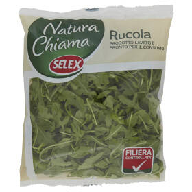 Selex Natura Chiama Rucola Lavata e Pronta per il Consumo 150 g