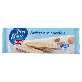 Selex Vivi Bene Wafer alla Nocciola Senza Zuccheri Aggiunti 175 g
