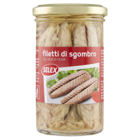 Selex Filetti di Sgombro all'Olio di Oliva 250 g