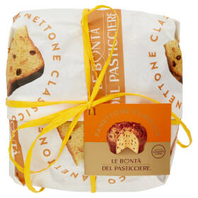 Le Bontà del Pasticciere Panettone Classico Incartato 1 kg