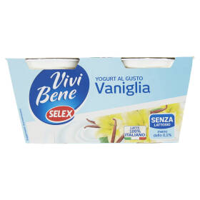 Senza Lattosio* Yogurt Magro Vaniglia 2 X 125 G -  