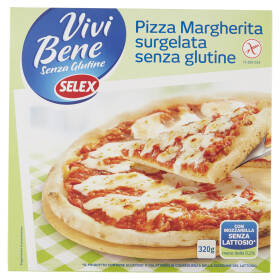 Selex Vivi Bene Senza Glutine Pizza Margherita Surgelata Senza Glutine 320 g