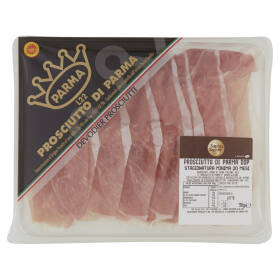 Selex Saper di Sapori Prosciutto Crudo di Parma D.O.P. Stagionatura 20 Mesi a Fette 90 g