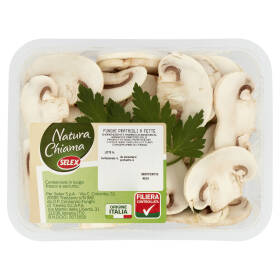 Selex Natura Chiama Funghi Prataioli Coltivati a Fette 300 g
