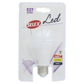 Selex Lampadina Led Goccia E27 12W Luce Calda