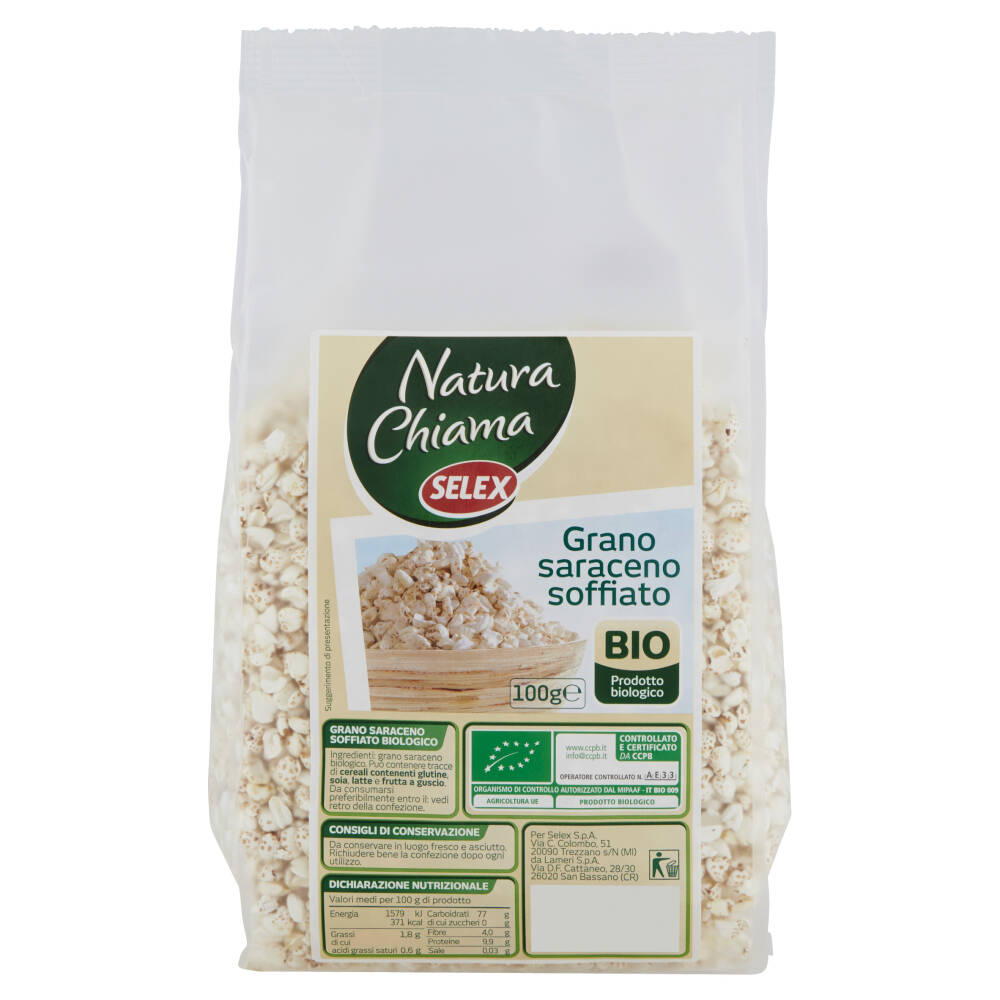 Farro soffiato biologico - Selex - 100g