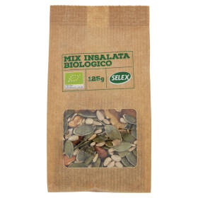 Selex Mix Frutta Secca Sgusciata e Semi Decorticati Biologici 125 g