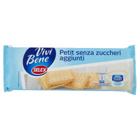 Selex Vivi Bene Biscotti Petit Senza Zuccheri Aggiunti 500 g