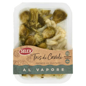 Selex Tris di Cavoli al Vapore 250 g