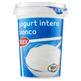 Selex Yogurt Intero Bianco 500 g