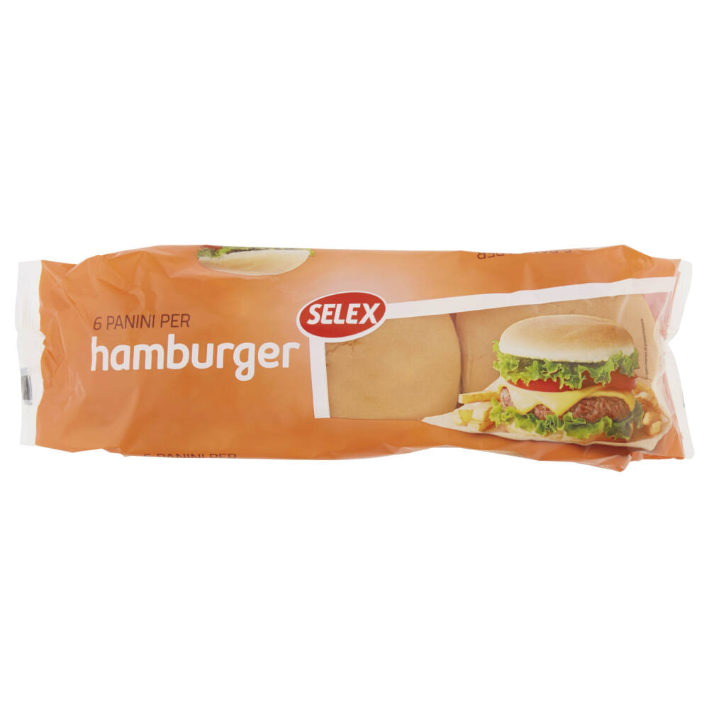 Selex Panini per Hamburger 6x50 g