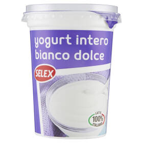 Selex Yogurt Intero Bianco Dolce 500 g