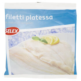 Selex Filetti di Platessa Surgelati 500 g