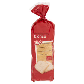 Selex Pane Morbido Bianco a Fette 400 g