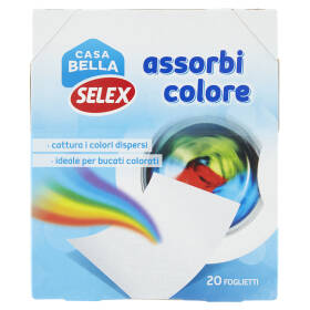 Selex Casa Bella Assorbi Colore 20 pezzi