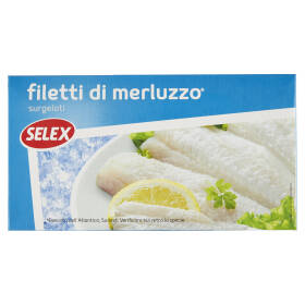 Selex Filetti di Merluzzo Surgelati 400 g