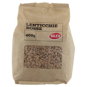 Selex Legumi Secchi Lenticchie Rosse 400 g