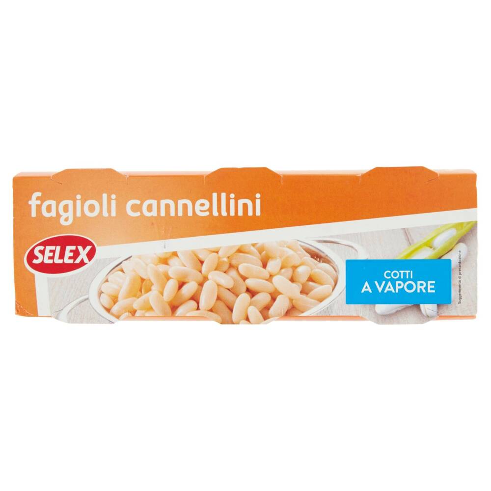 Selex Fagioli Cannellini Cotti A Vapore X G Nonpesa It Spesa Online