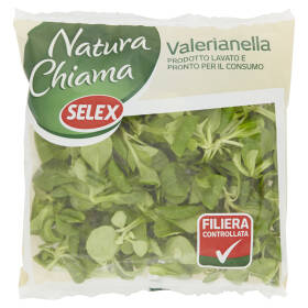 Selex Natura Chiama Valerianella Lavata e Pronta per il Consumo 80 g