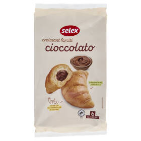 Selex Croissant con Crema al Cioccolato 6x50 g