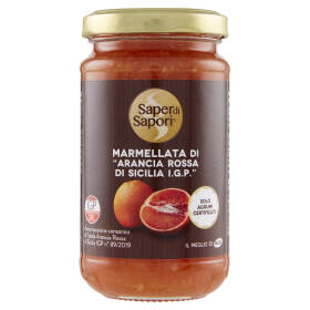 Selex Saper di Sapori Marmellata di Arance Rosse di Sicilia I.G.P. 240 g