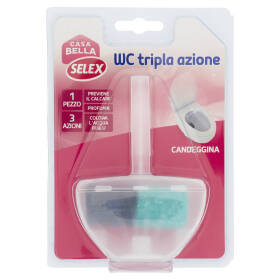 Selex Casa Bella Deodorante Wc Tavoletta Tripla Azione con Candeggina