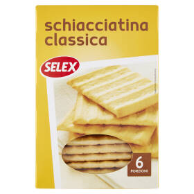 Selex Schiacciatina Classica 6 Porzioni da 37,5 g 225 g