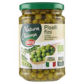 Selex Natura Chiama Piselli Fini Lessati Italiani Biologici 300 g