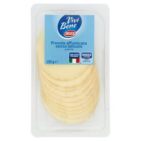 Selex Vivi Bene Provola Affumicata a Fette senza Lattosio 150 g