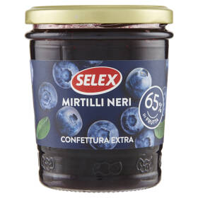 Selex Confettura Extra di Mirtilli Neri 320 g