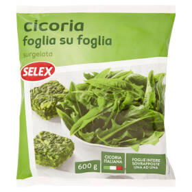 Selex Cicoria Foglia su Foglia Surgelata 600 g