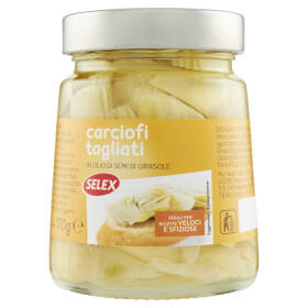 Selex Carciofi Tagliati in Olio di Semi di Girasole 280 g