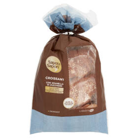 Selex Saper di Sapori Croissant con Granella di Zucchero 6x55g