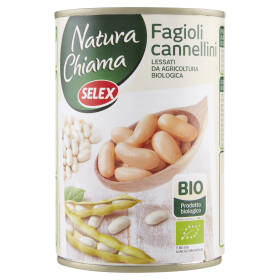 Selex Natura Chiama Fagioli Cannellini Lessati Biologici 400 g