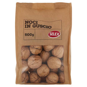 Selex Frutta Secca Noci con Guscio 500 g