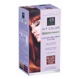Armonia & benessere kit colore per capelli n. 6,45 castano chiaro dorato mogano ciliegio
