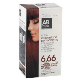Armonia & benessere kit colore per capelli n. 6,66 castano chiaro rosso intenso mogano