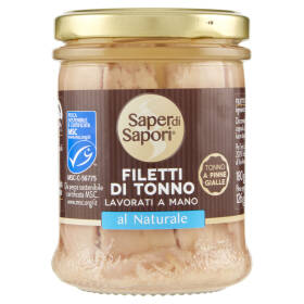 Selex Saper di Sapori Filetti di Tonno al Naturale 180 g