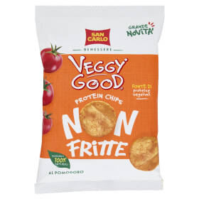 San Carlo Benessere Veggy Good Protein Chips Non Fritte al Pomodoro 65 g